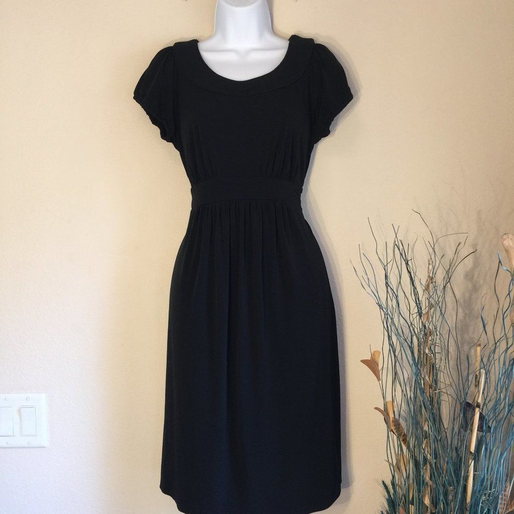 Liz Lange Maternity Black Tie Back Dress XS Little Black Dress